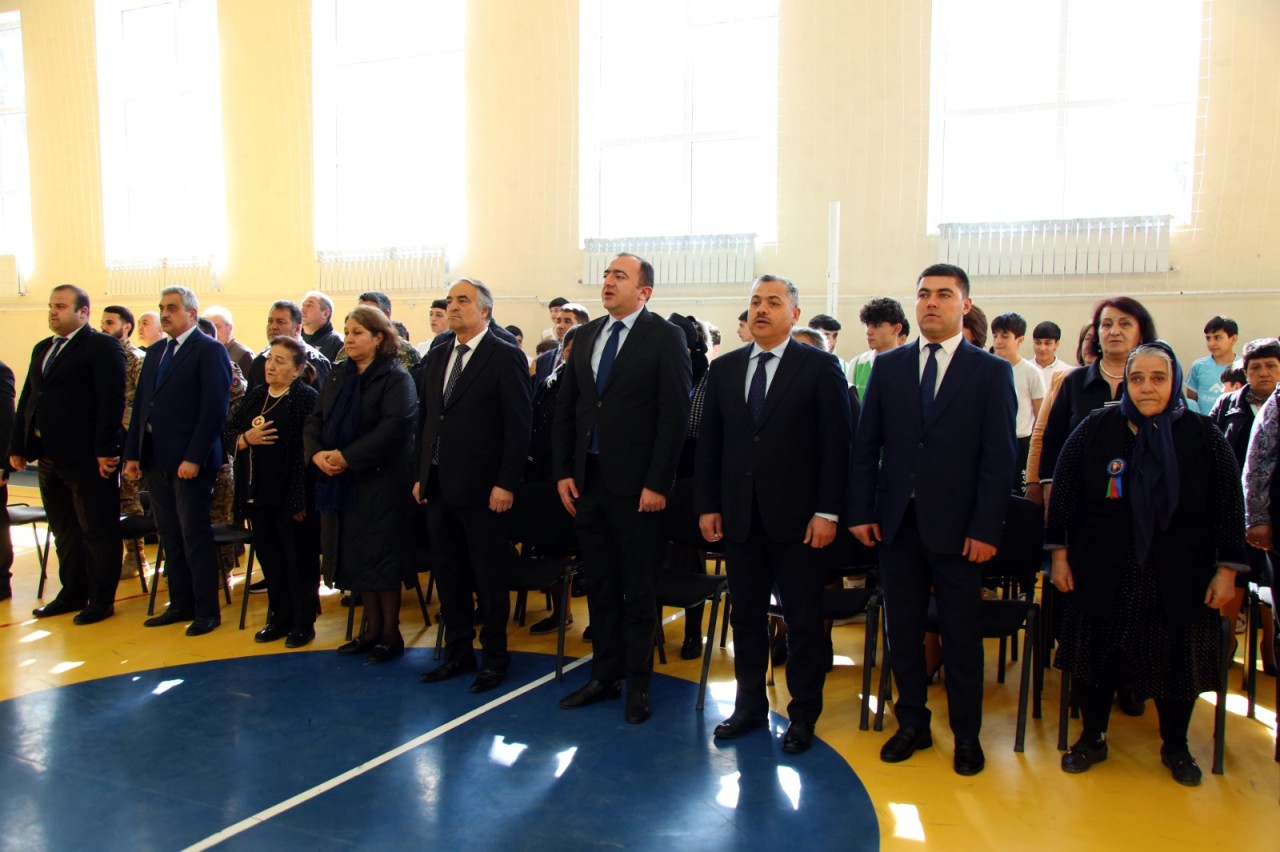 Daşkəsən şəhidlərinin xatirəsinə həsr olunan voleybol birinciliyi keçirildi - FOTOLAR